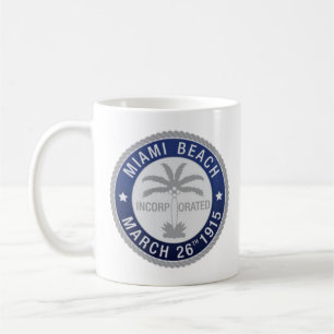 Seal of Miami Beach, Florida Coffee Mug