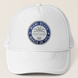 Seal of Miami Beach, Florida Trucker Hat