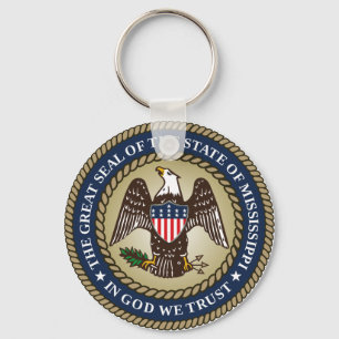 Seal of Mississippi Keychain