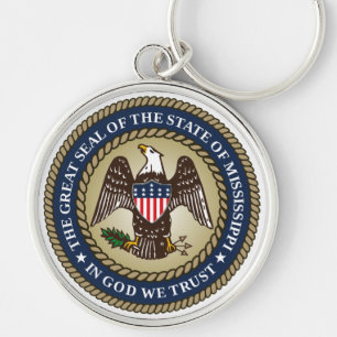 Seal of Mississippi Keychain