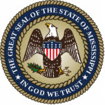 Seal of Mississippi Standing Photo Sculpture<br><div class="desc">Patriotic Seal of Mississippi. Visit our store to find more great patriotic Mississippi gifts,  Mississippi souvenirs and new Mississippi 2020 flag gift ideas.</div>
