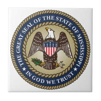 Seal of Mississippi Tile