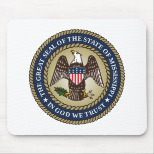 Seal of Mississippi (US State) Mouse Pad