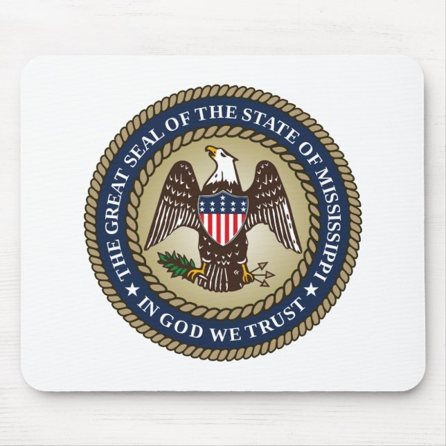 Seal of Mississippi (US State) Mouse Pad (Front)