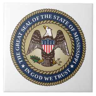 Seal of Mississippi (US State) Tile