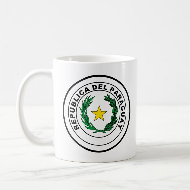 Seal of Paraguay Coffee Mug (Left)