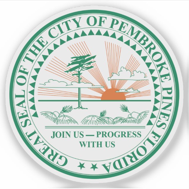 Seal of Pembroke Pines, Florida  (Front)