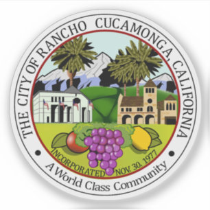 Seal of Rancho Cucamonga, California, USA