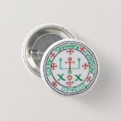 Seal of Raphael 1 Inch Round Button (Front & Back)