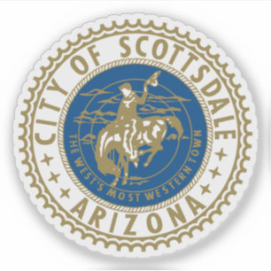 Seal of Scottsdale, Arizona, USA