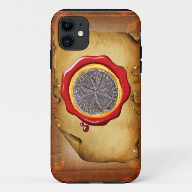 Seal of St. Stephen Tuscany Medici WAX parchment Case-Mate iPhone Case (Back)