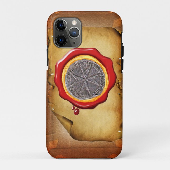 Seal of St. Stephen Tuscany Medici WAX parchment Case-Mate iPhone Case (Back)