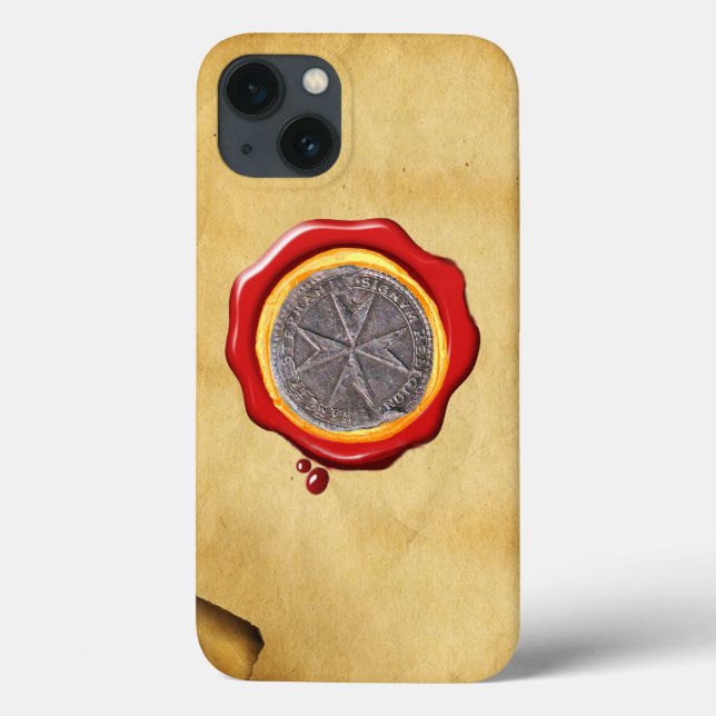 Seal of St. Stephen Tuscany Medici WAX parchment Case-Mate iPhone Case (Back)
