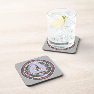 Seal of the Confederacy Coaster