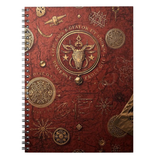 Seal of the Hidden Order Notebook (Front)