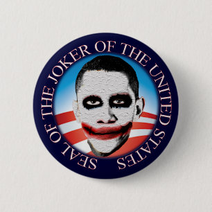 Seal of the Joker of the United States 2 Inch Round Button