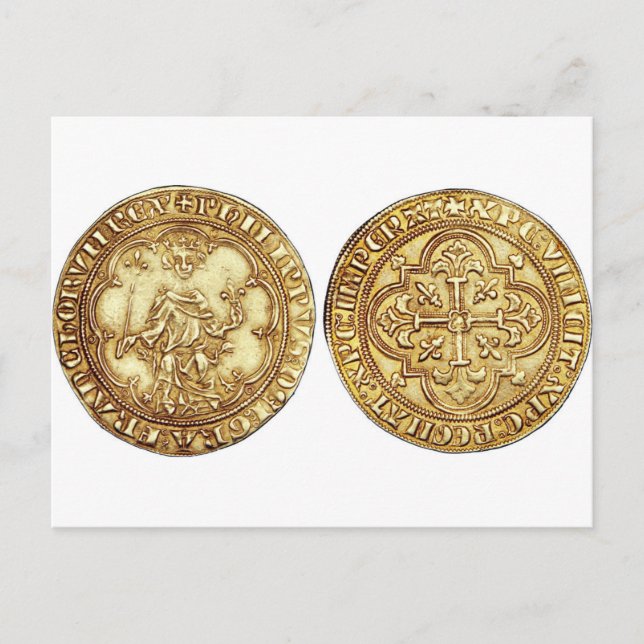 SEAL OF THE KNIGHTS OF TEMPLAR POSTCARD (Front)