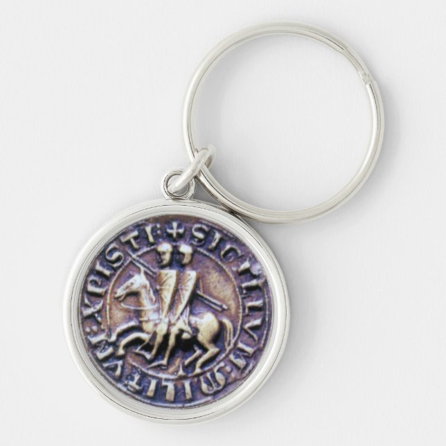 SEAL OF THE KNIGHTS TEMPLAR KEYCHAIN (Front)