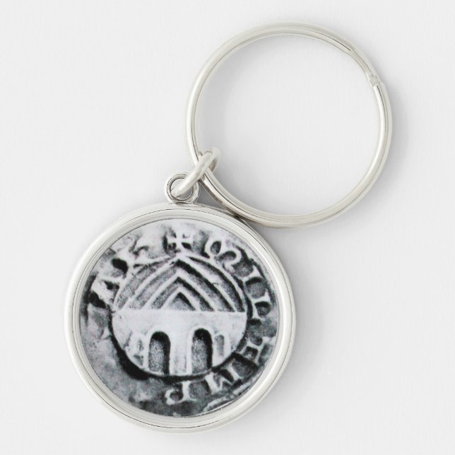 SEAL OF THE KNIGHTS TEMPLAR KEYCHAIN (Front)