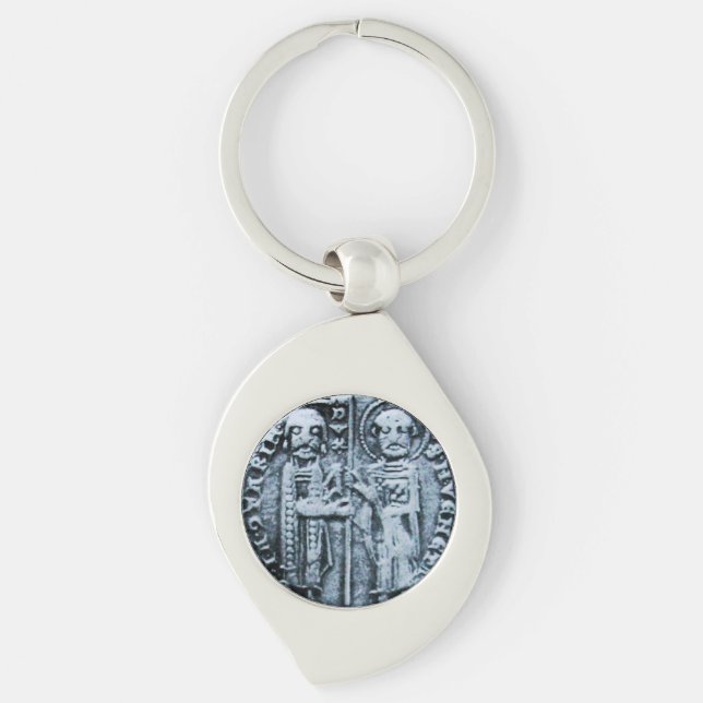SEAL OF THE KNIGHTS TEMPLAR KEYCHAIN (Front)