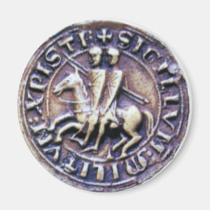 SEAL OF THE KNIGHTS TEMPLAR MAGNET