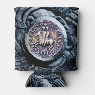 SEAL OF THE KNIGHTS TEMPLAR, Silver Griffins Can Cooler