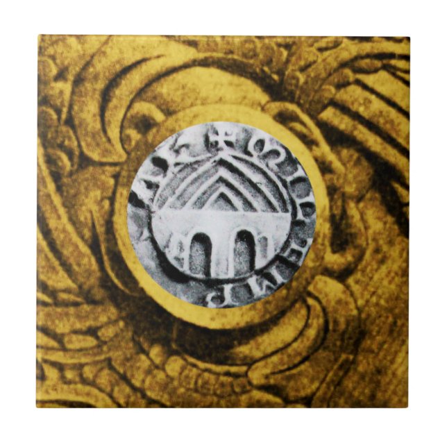 SEAL OF THE KNIGHTS TEMPLAR TILE (Front)