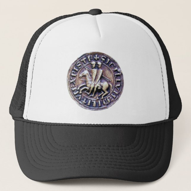SEAL OF THE KNIGHTS TEMPLAR TRUCKER HAT (Front)