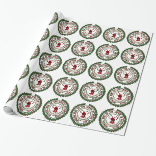 Seal of the Office of Santa Claus Gift Wrap