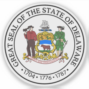 Seal of the state of Delaware, USA