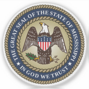 Seal of the state of Mississippi, USA