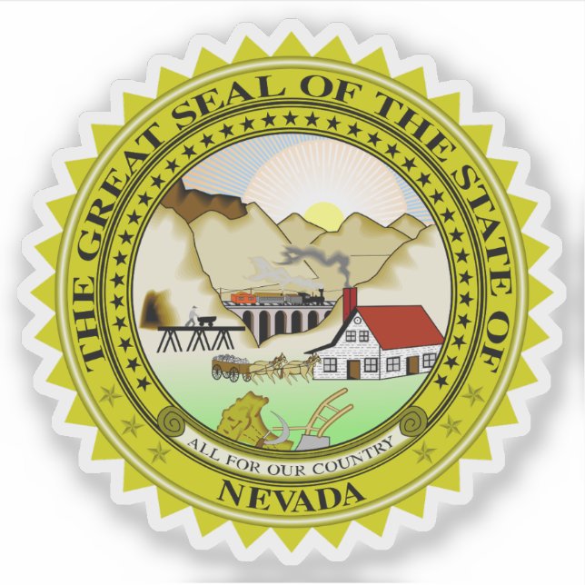 Seal of the state of Nevada, USA (Front)