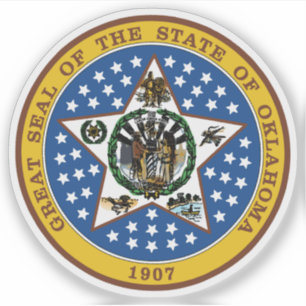 Seal of the state of Oklahoma, USA