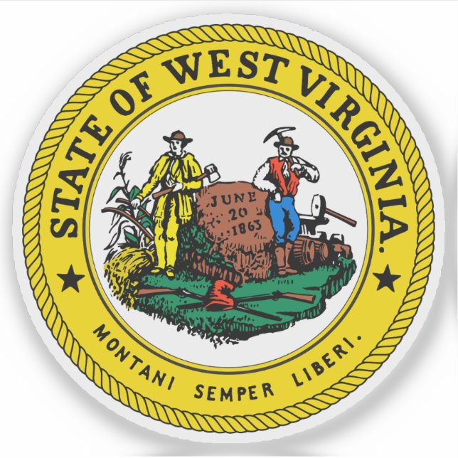 Seal of the state of West Virginia, USA (Front)