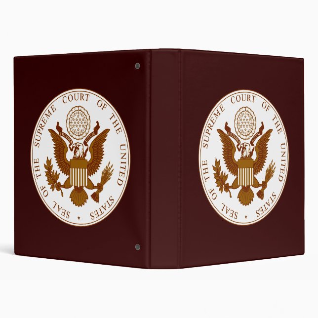 Seal Of The Supreme Court Binder (Background)