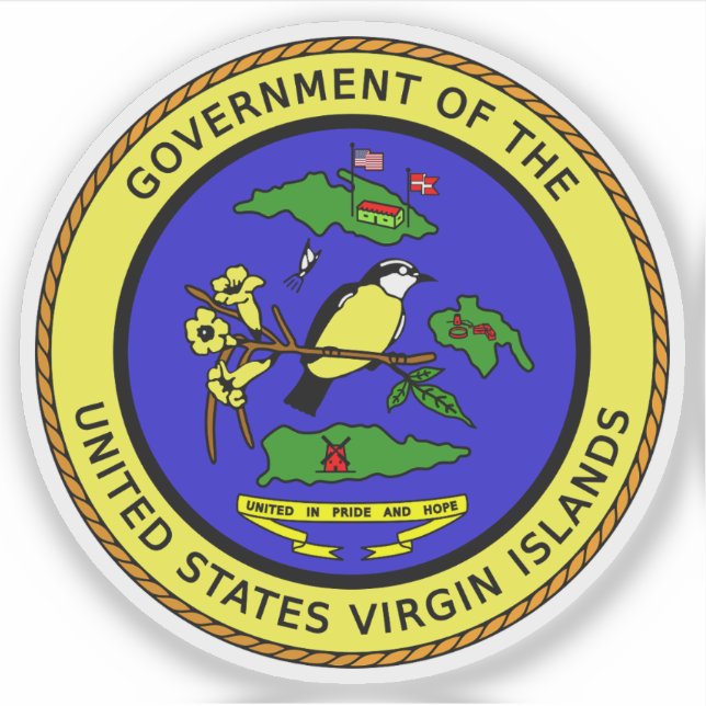 Seal of the United States Virgin Islands, USA (Front)