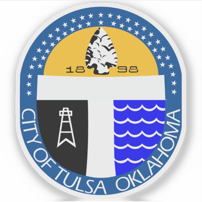 Seal of Tulsa, Oklahoma, USA (Front)