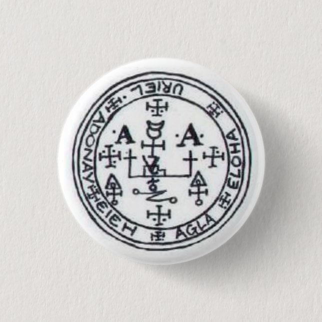 Seal of Uriel 1 Inch Round Button (Front)
