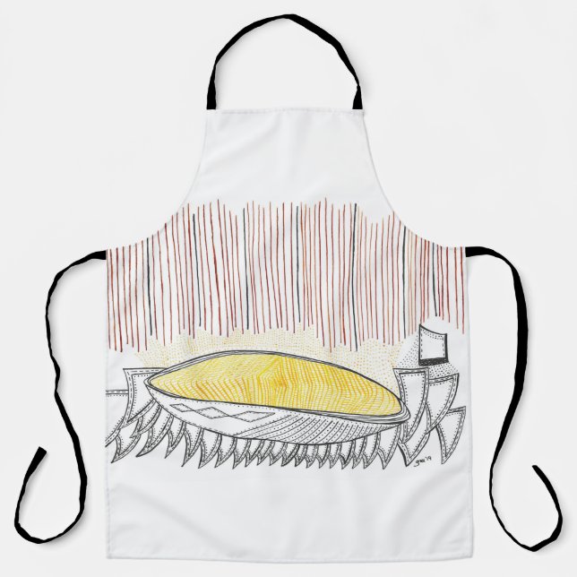 Seal Oil Lamp Apron (Front)