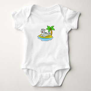 Seal on Island Baby Bodysuit