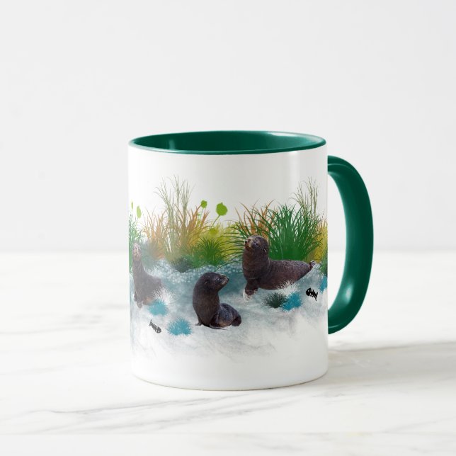 Seal Pup Party Mug (Front Right)