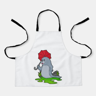 Seal Raining Umbrella Apron
