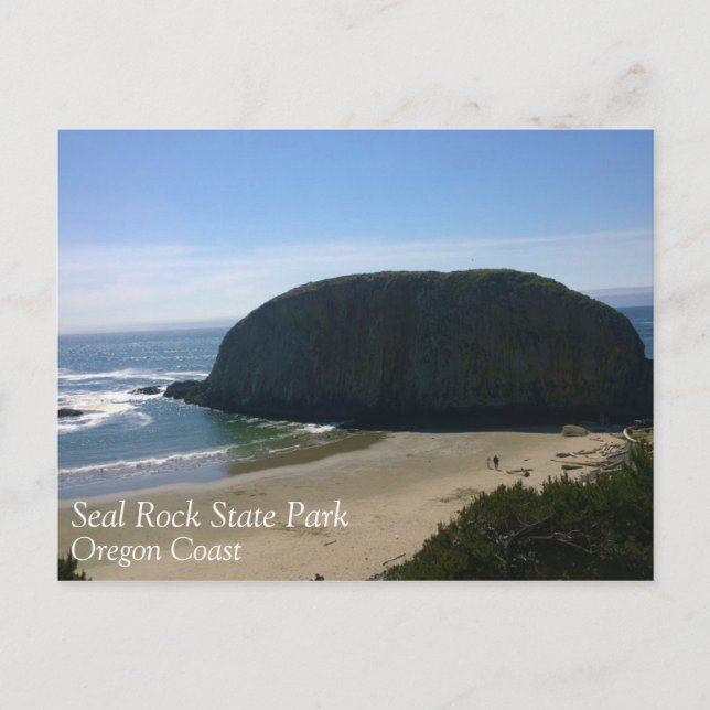 Seal Rock State Park, OR Postcard (Front)