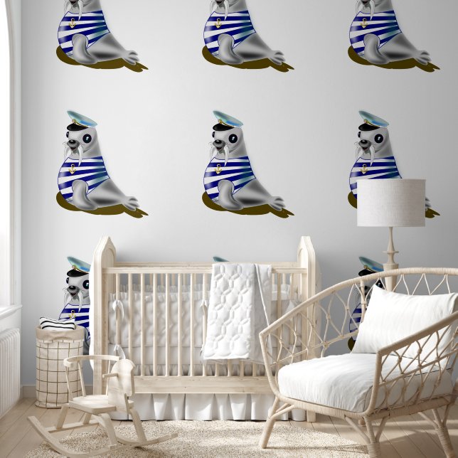 Seal Sailor Funny Wallpaper (Kids)