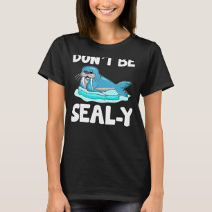 Seal Sea Lion Howler Cute Animal Sweet 5 T-Shirt