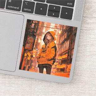 Seal Seal Halloween Color Sushi Girl GenerativeAI