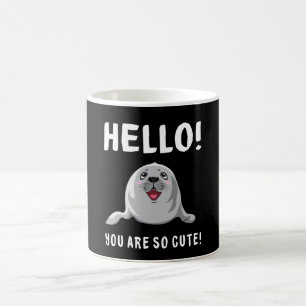 Seal Sealife Animal Seals Sea Lion Lover Gift Idea Coffee Mug