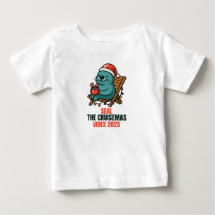Seal the Cruisemas Vibes 2025 Baby T-Shirt