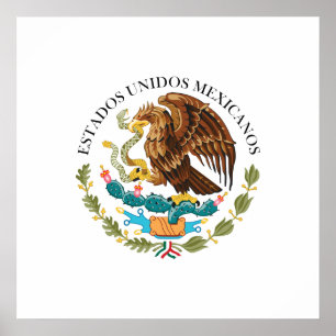 Seal the Government Mexico, Mexico Poster