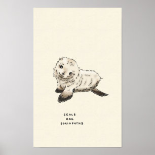 seal trivia poster